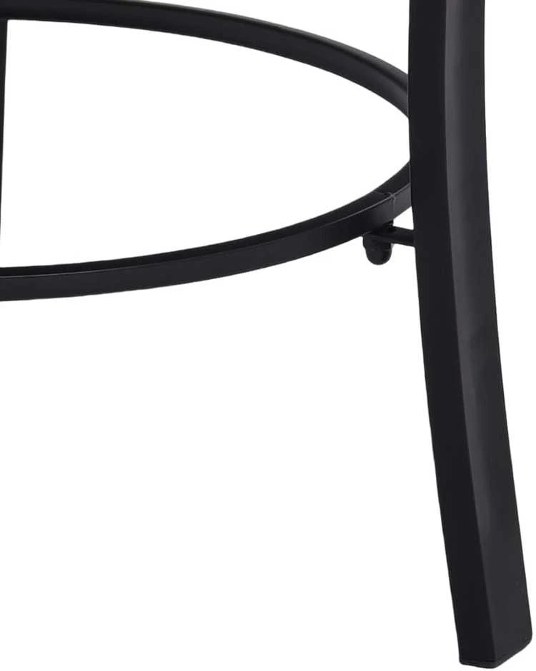 Mozaikinė laužavietė, mėlynos ir baltos spalvos, 68cm, keramika