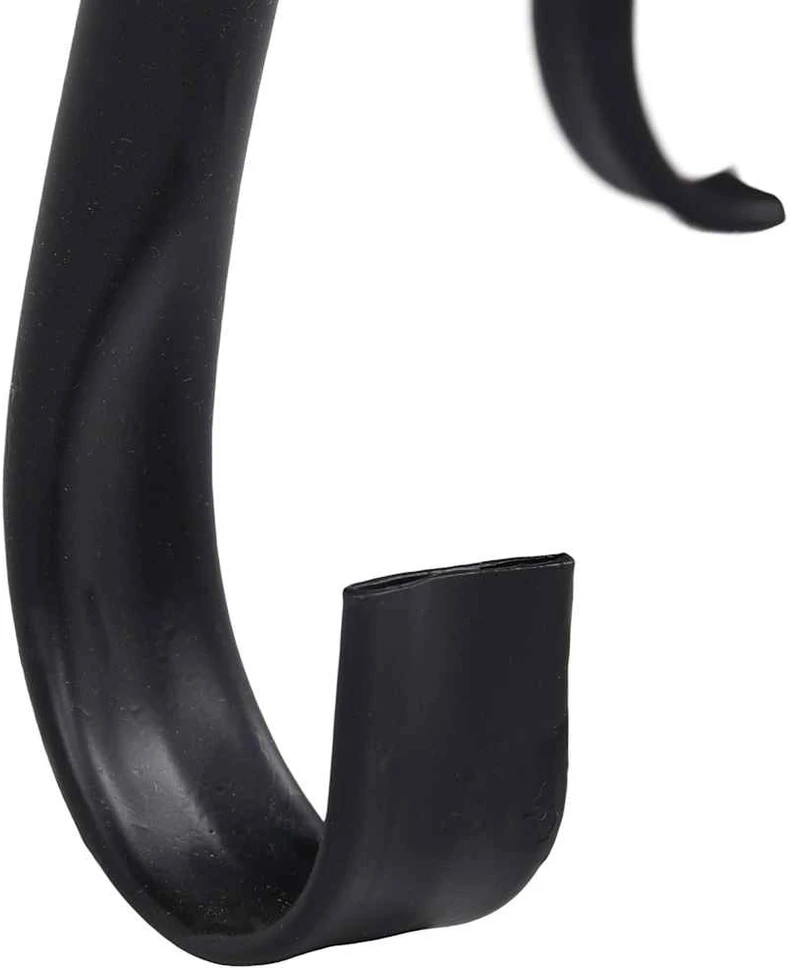 Mozaikinė laužavietė-staliukas, juoda ir balta, 68cm, keramika