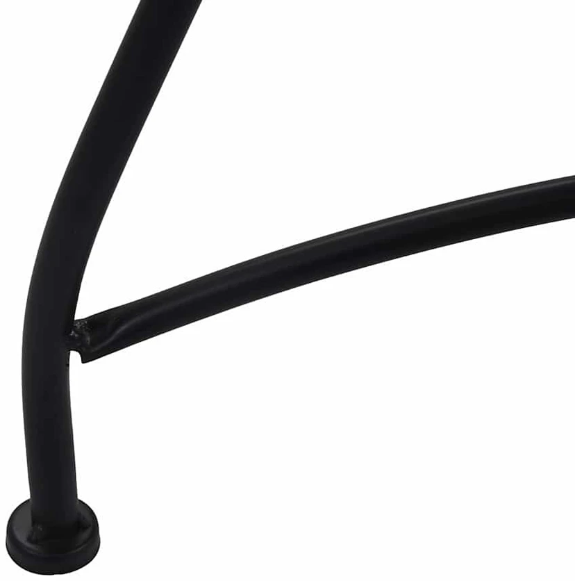 Mozaikinis bistro staliukas, rudos spalvos, 60cm, keramika