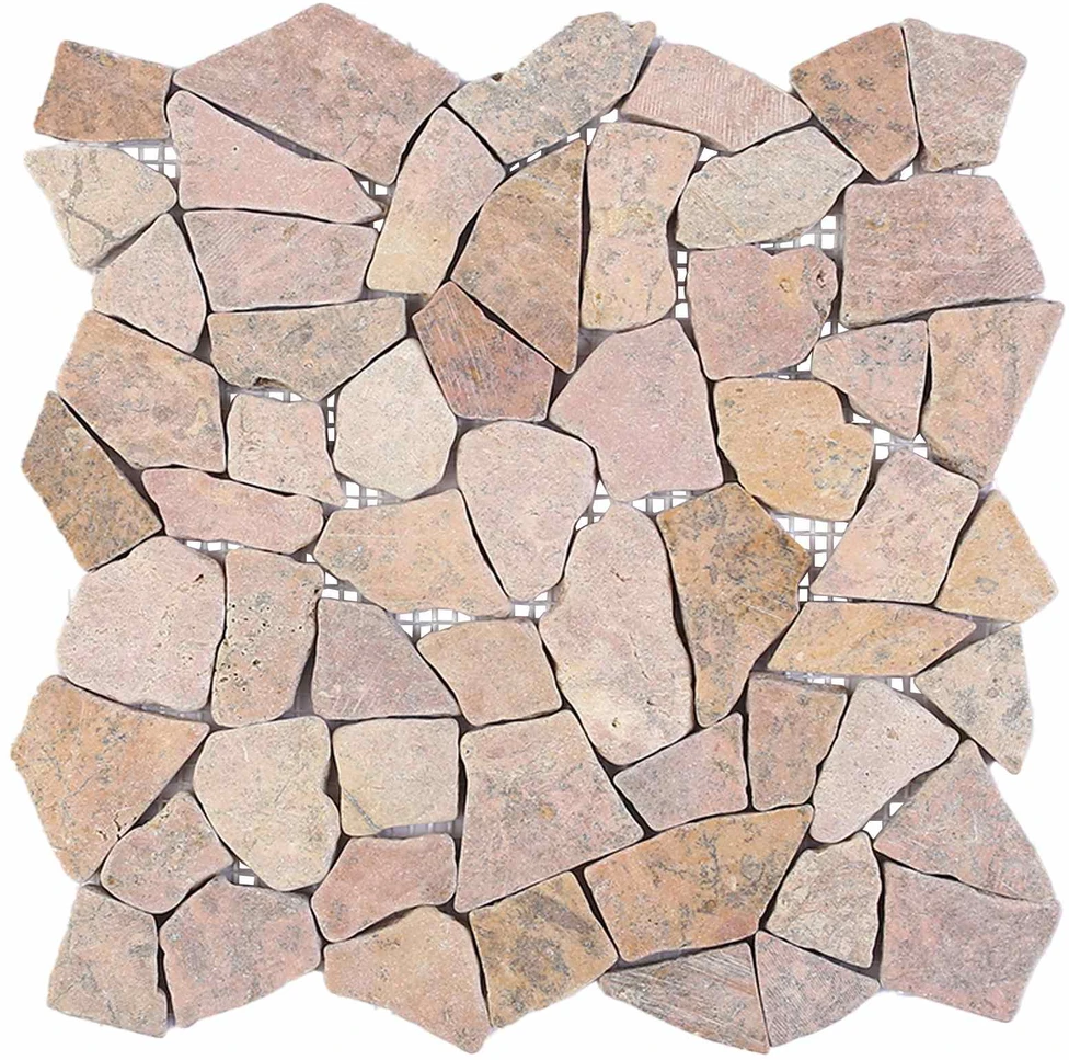 Mozaikos plytelės Raudona 30 x 30 cm Marmuras