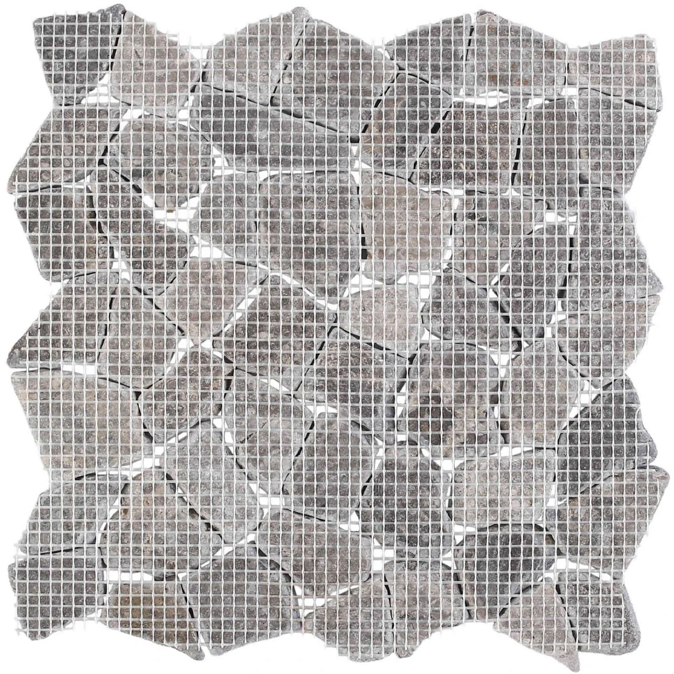 Mozaikos plytelės Šviesiai pilka 30 x 30 cm Marmuras