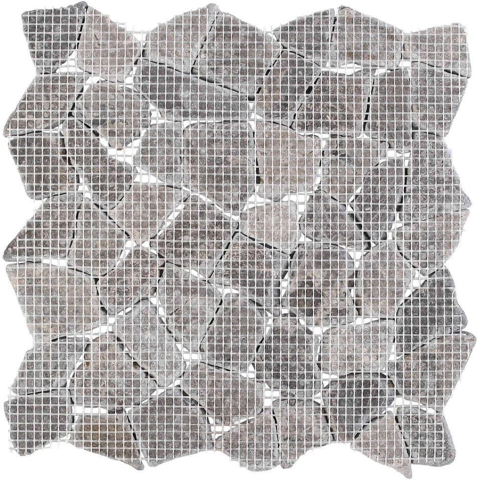 Mozaikos plytelės Šviesiai pilka 30 x 30 cm Marmuras