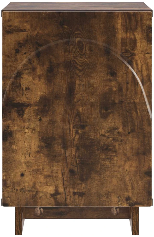 Naktinė spintelė 2 vnt. Dūminio ąžuolo 33,5 x 34,5 x 50 cm
