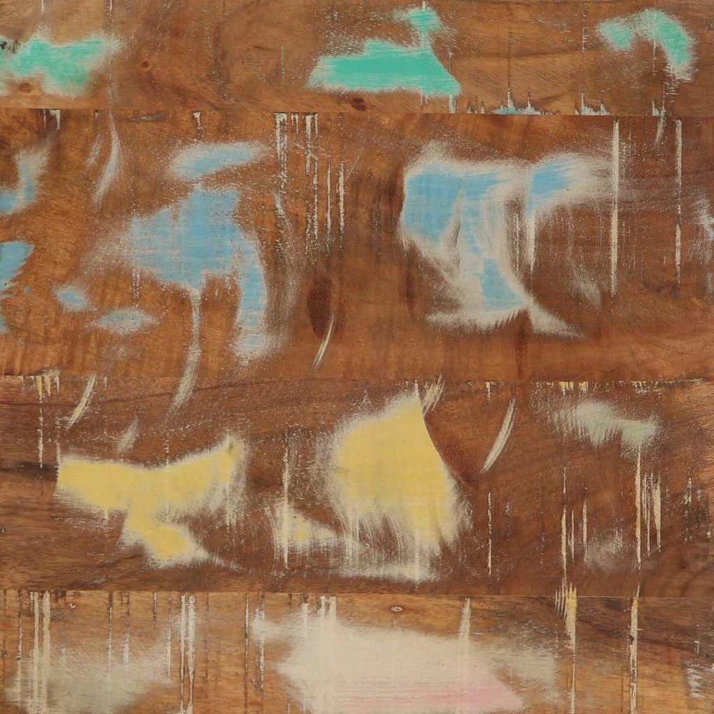 Naktinė spintelė, 40x40x59 cm, perdirbtos medienos masyvas