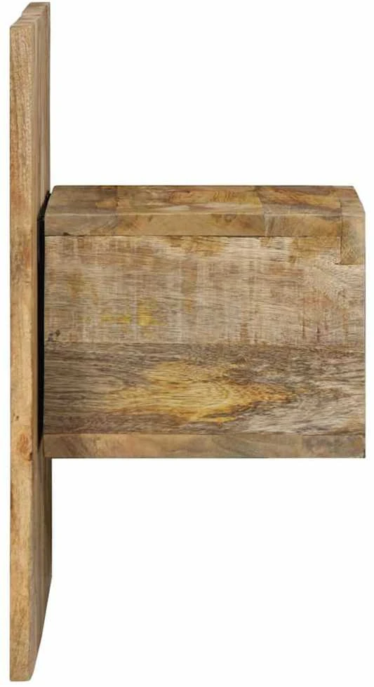 Naktinė spintelė, 50x27x50 cm, mango medienos masyvas