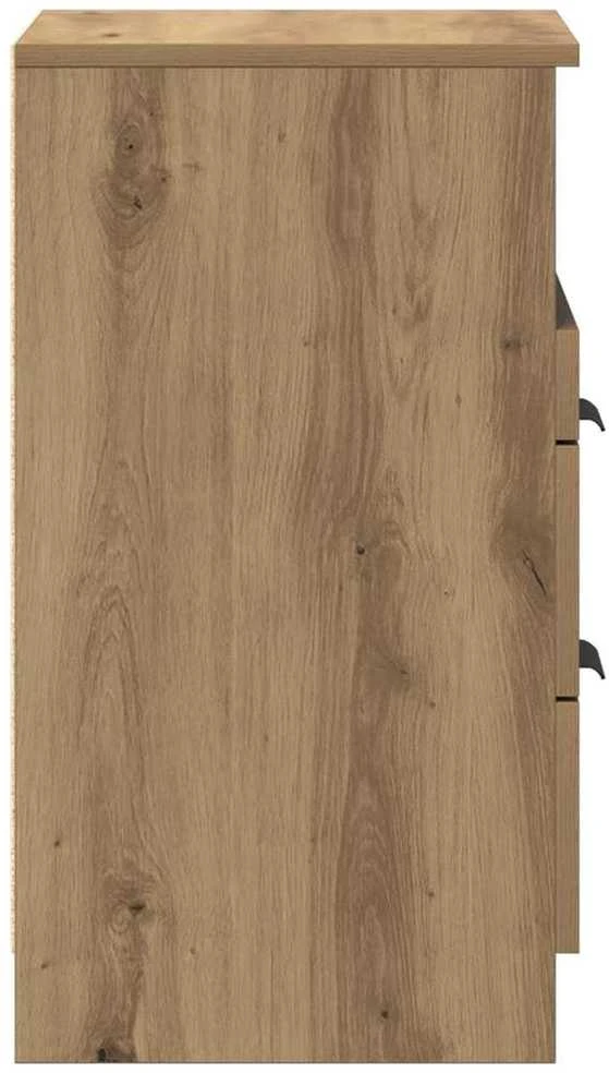 Bedside Cabinet Artisano ąžuolo Medium Engineered Wood