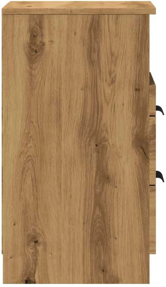 Bedside Cabinet Artisano ąžuolo Medium Engineered Wood