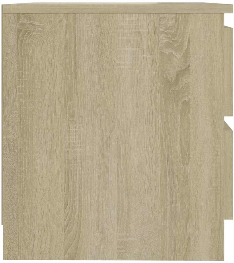 Naktinė spintelė, ąžuolo, 50x39x43,5cm, apdirbta mediena