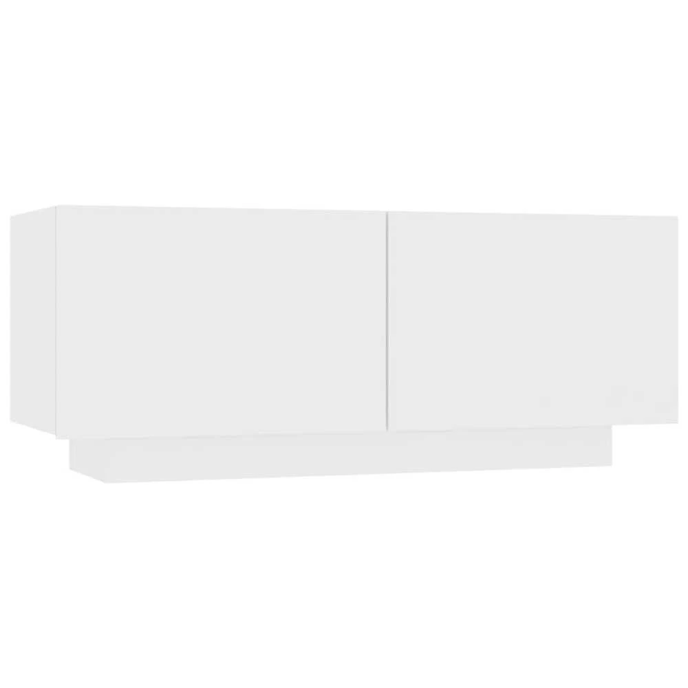 Naktinė spintelė, baltos spalvos, 100x35x40cm, MDP