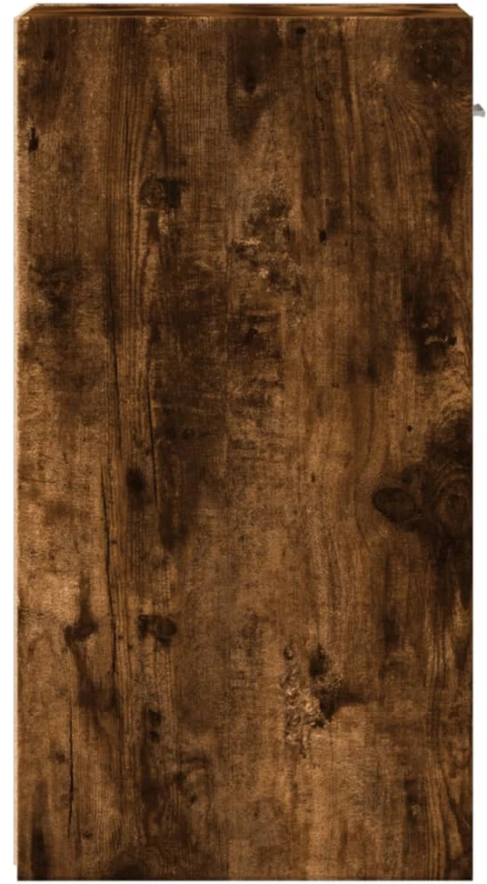 Naktinė spintelė, dūminio ąžuolo, 35x34x65cm, apdirbta mediena
