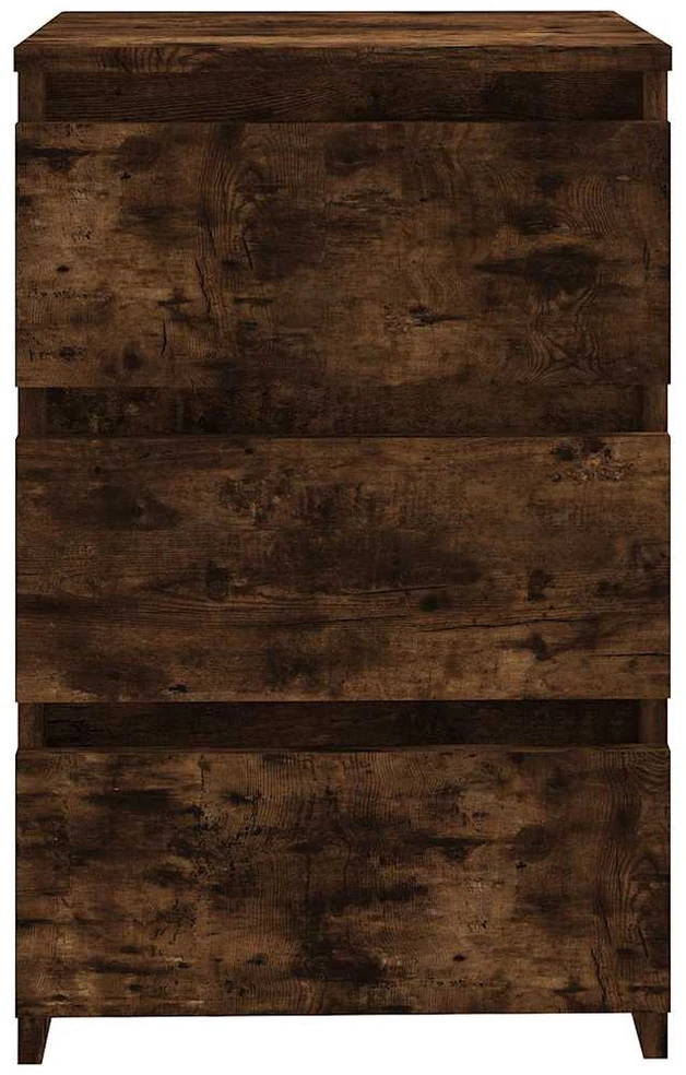 Naktinė spintelė, dūminio ąžuolo, 40x35x62,5cm, mediena