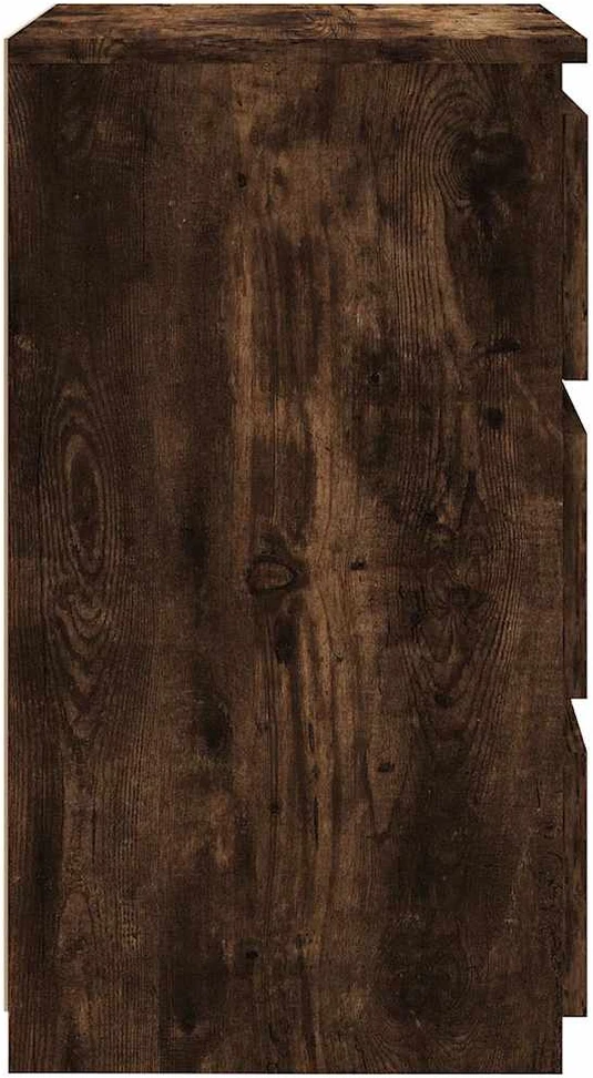 Naktinė spintelė, dūminio ąžuolo, 40x35x62,5cm, mediena