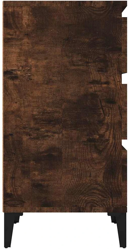 Naktinė spintelė, dūminio ąžuolo, 40x35x70cm, apdirbta mediena