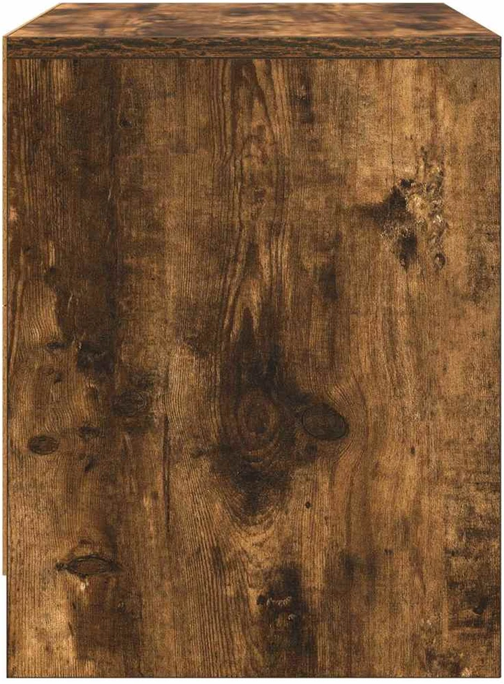 Naktinė spintelė, dūminio ąžuolo, 45x34x44,5cm, mediena