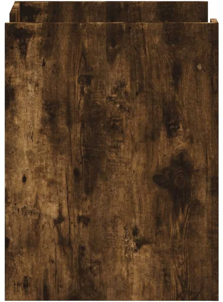 Naktinė spintelė, dūminio ąžuolo, 45x50x65cm, apdirbta mediena