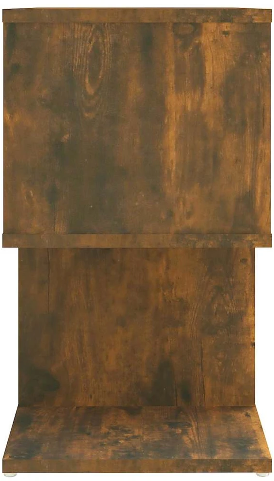 Naktinė spintelė, dūminio ąžuolo, 50x30x51,5cm, mediena