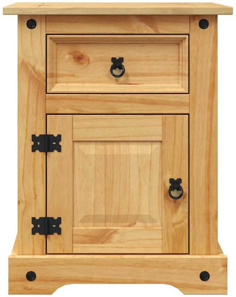 Naktinė spintelė, meksikinė pušis, Corona serija, 53x39x66cm