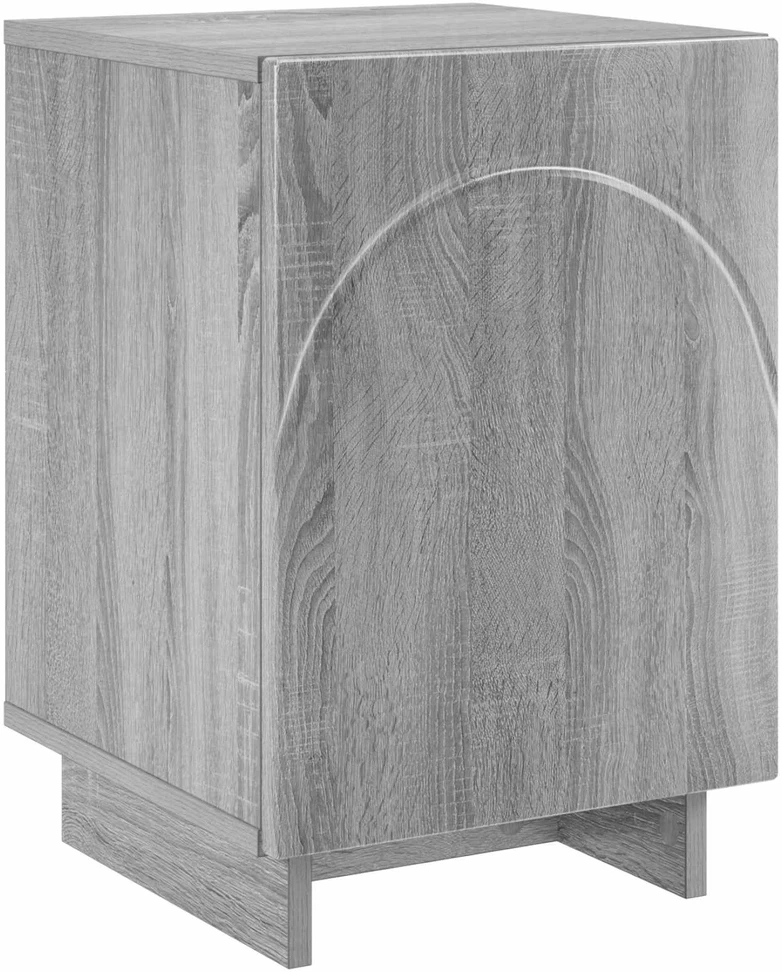 Naktinė spintelė Pilka Sonoma 33,5 x 34,5 x 50 cm