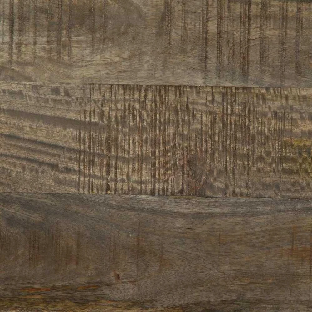 naktinė spintelė šviesiai pilka 40x33x46 cm medžio masyvo mango