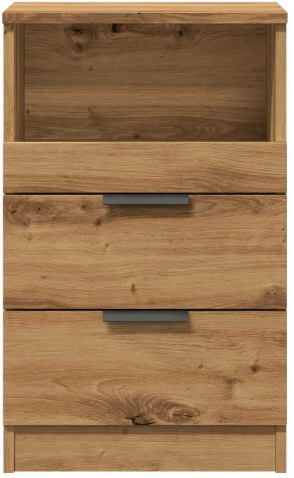 Bedside Cabinet 2 vnt. Artisano ąžuolo Medium Engineered Wood