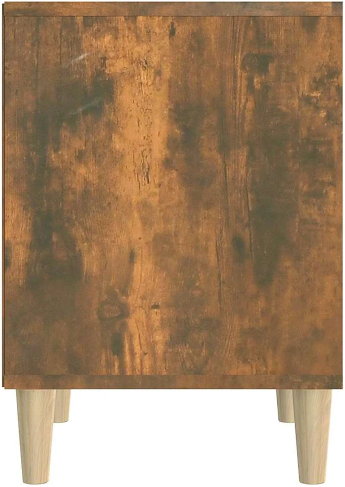Naktinės spintelės, 2vnt., dūminio ąžuolo spalvos, 40x35x50cm