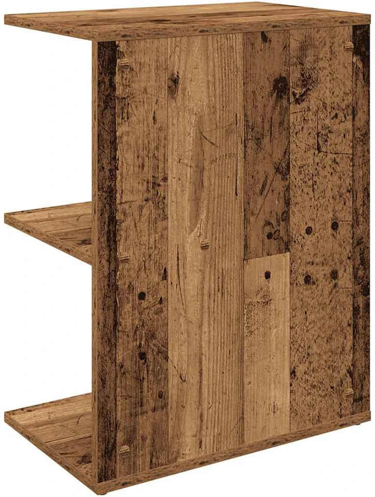 Naktinės spintelės, 2vnt., medienos, 46,5x29x61cm, mediena