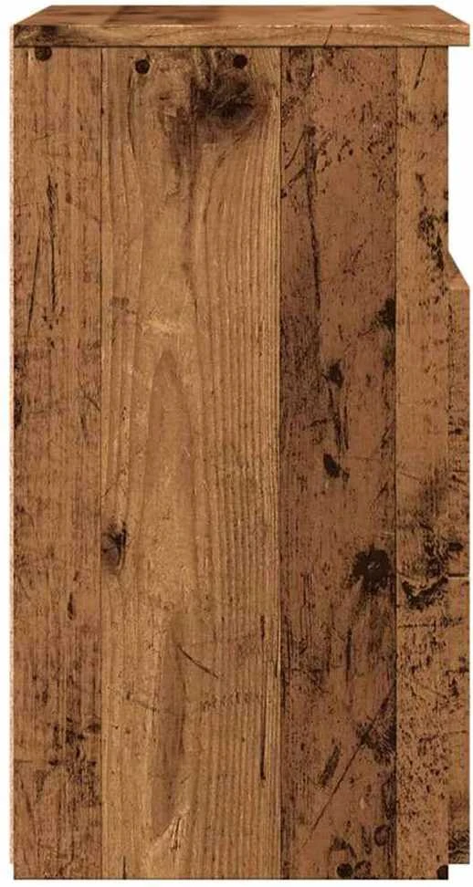 Naktinės spintelės, 2vnt., medienos, 50x32x60cm, mediena