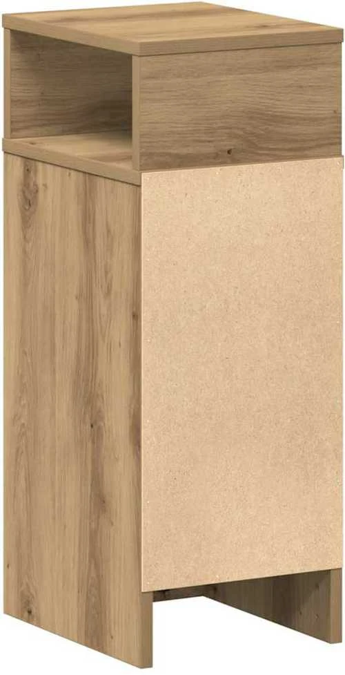 Naktinės spintelės su stalčiais, 2vnt., artisano, 25x31x66cm