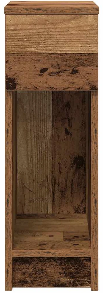 Naktinės spintelės su stalčiumi, 2vnt., medienos, 20x36x60cm