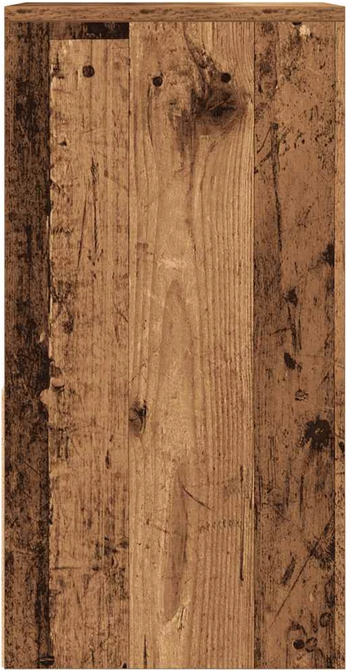 Naktinės spintelės su stalčiumi, 2vnt., medienos, 35x34x66,5cm