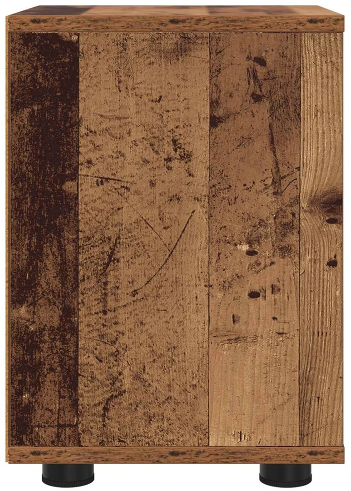 Naktiniai staliukai 2 vnt. Senovinis medis 30,5 x 30 x 43 cm