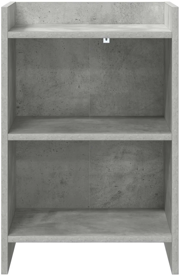 Naktiniai staliukai 2 vnt. Betono pilka 40 x 30 x 60 cm