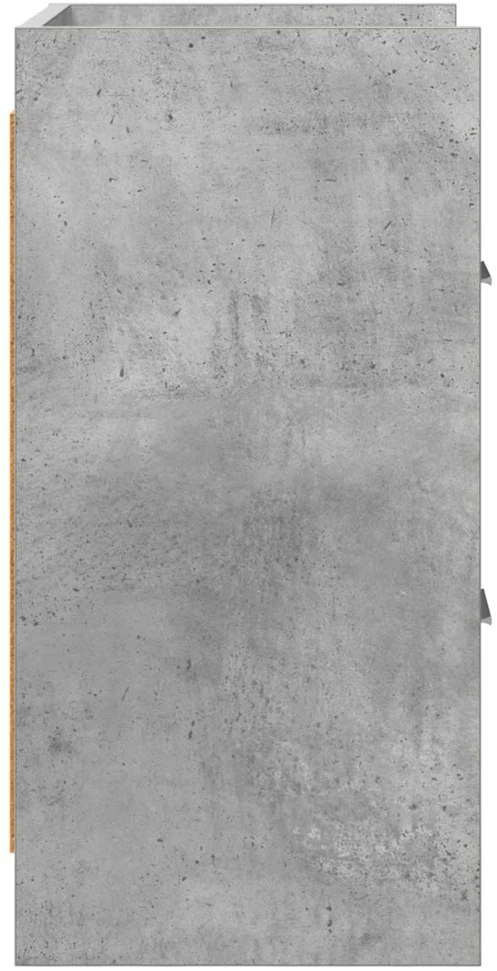 Naktiniai staliukai 2 vnt. Betono pilka 40 x 30 x 60 cm