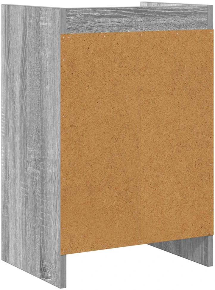 Naktiniai staliukai 2 vnt. Pilka Sonoma 40 x 30 x 60 cm