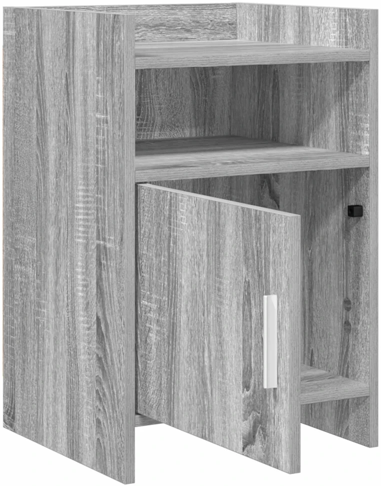 Naktiniai staliukai 2 vnt. Pilka Sonoma 40 x 36 x 60 cm