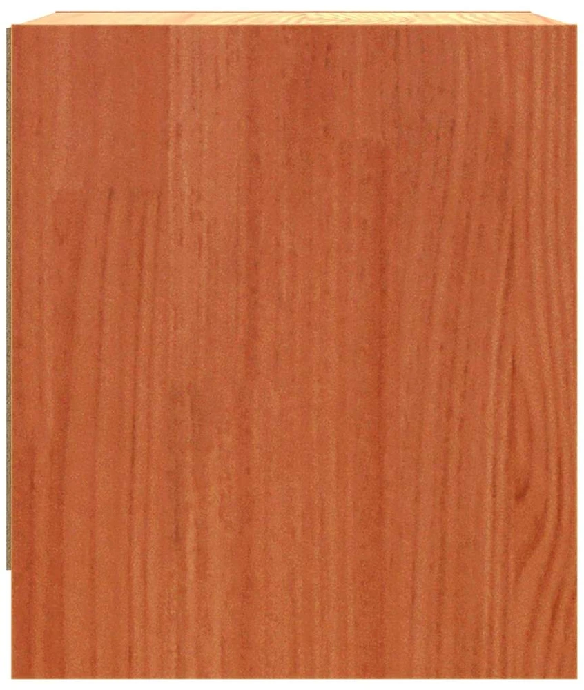 Naktiniai staliukai 2 vnt. Vaško ruda 40 x 30.5 x 35.5 cm