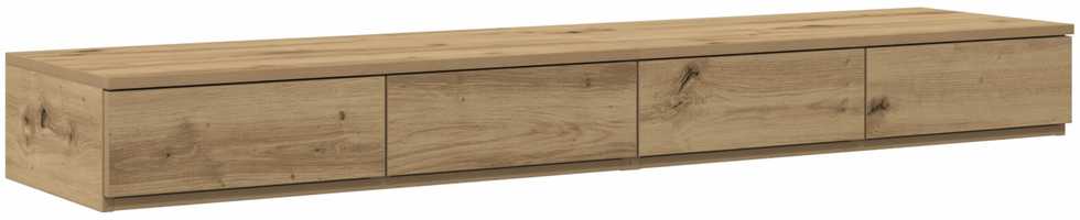 Lovos stalčiai Amatininkų ąžuolas 160 x 36,5 x 16,5 cm