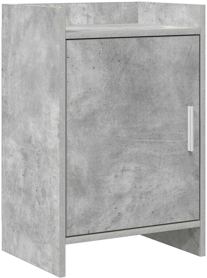 Naktiniai staliukai Betono pilka 40 x 30 x 60 cm