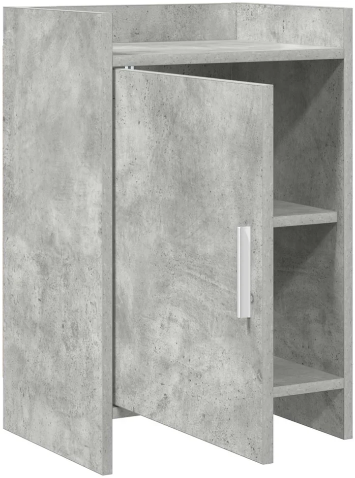Naktiniai staliukai Betono pilka 40 x 30 x 60 cm