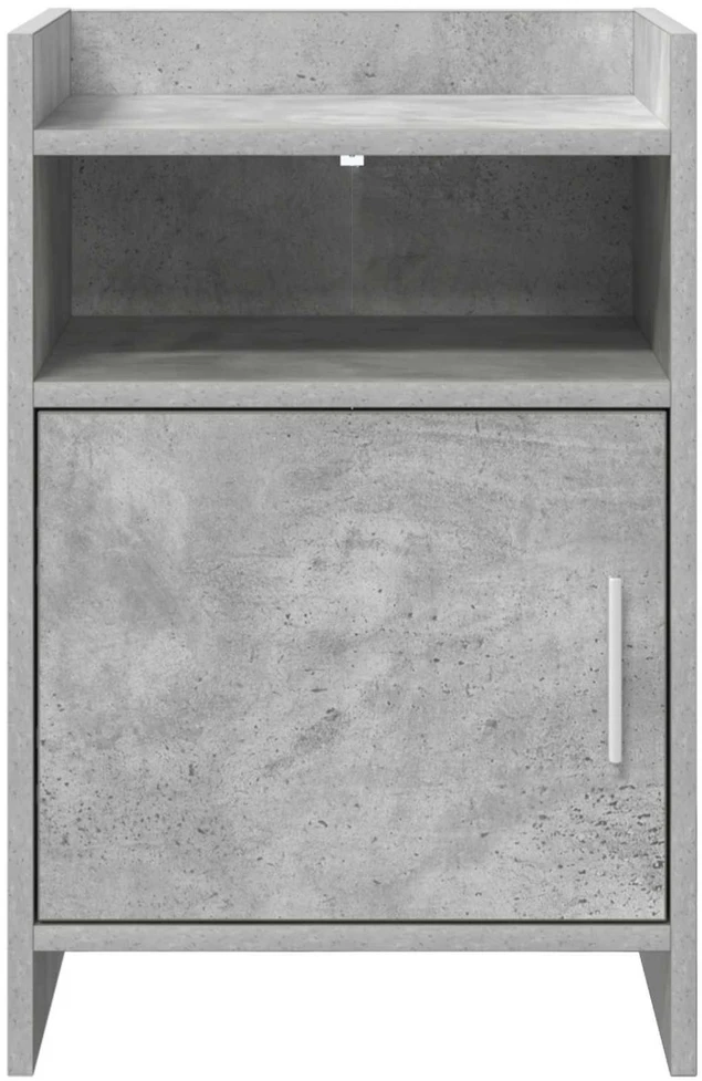 Naktiniai staliukai Betono pilka 40 x 36 x 60 cm