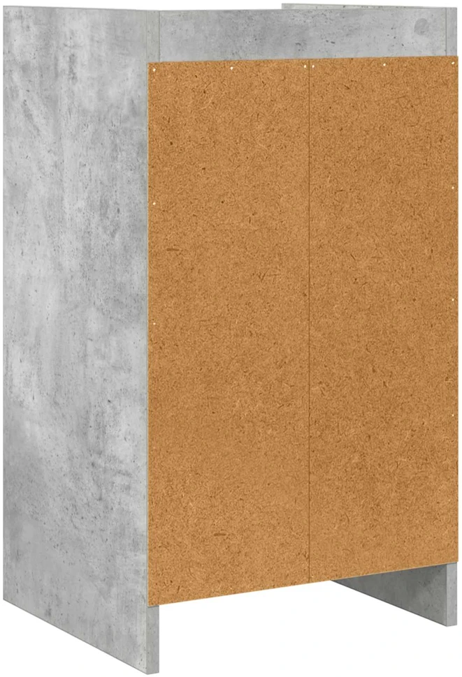 Naktiniai staliukai Betono pilka 40 x 36 x 70 cm