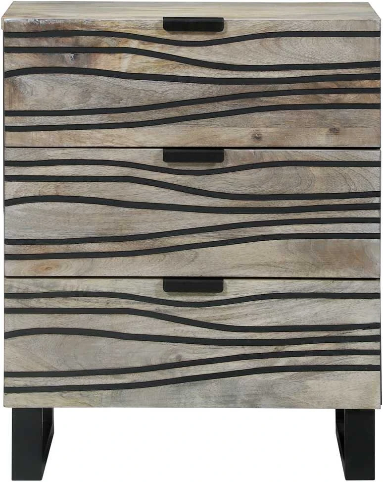 Šalia lovos spintelė Balta 50 x 33 x 62 cm Apdirbta mediena