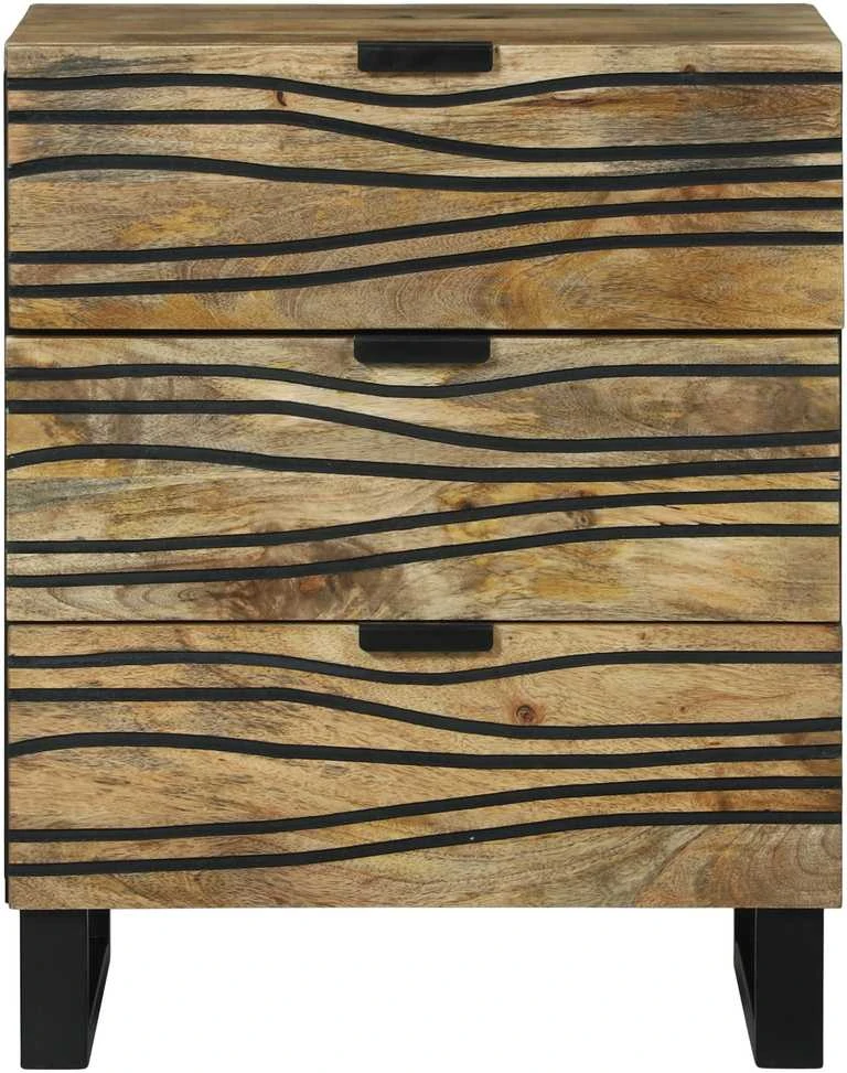Šalia lovos spintelė Natūrali 50 x 33 x 62 cm Apdirbta mediena