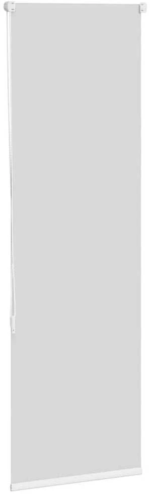 Naktinis roletas baltos spalvos 40x130 cm audinio plotis 35,7cm