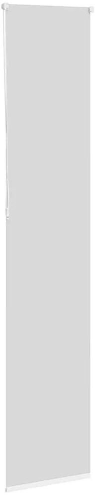 Naktinis roletas baltos spalvos 40x230 cm audinio plotis 35,7cm