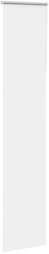 Naktinis roletas baltos spalvos 50x210 cm audinio plotis 45,7cm