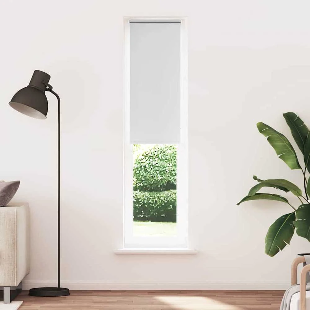 Naktinis roletas baltos spalvos 50x230 cm audinio plotis 45,7cm