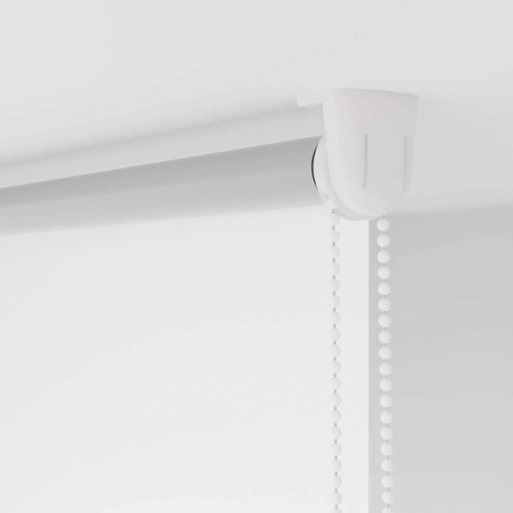 Naktinis roletas baltos spalvos 55x150 cm audinio plotis 50,7cm