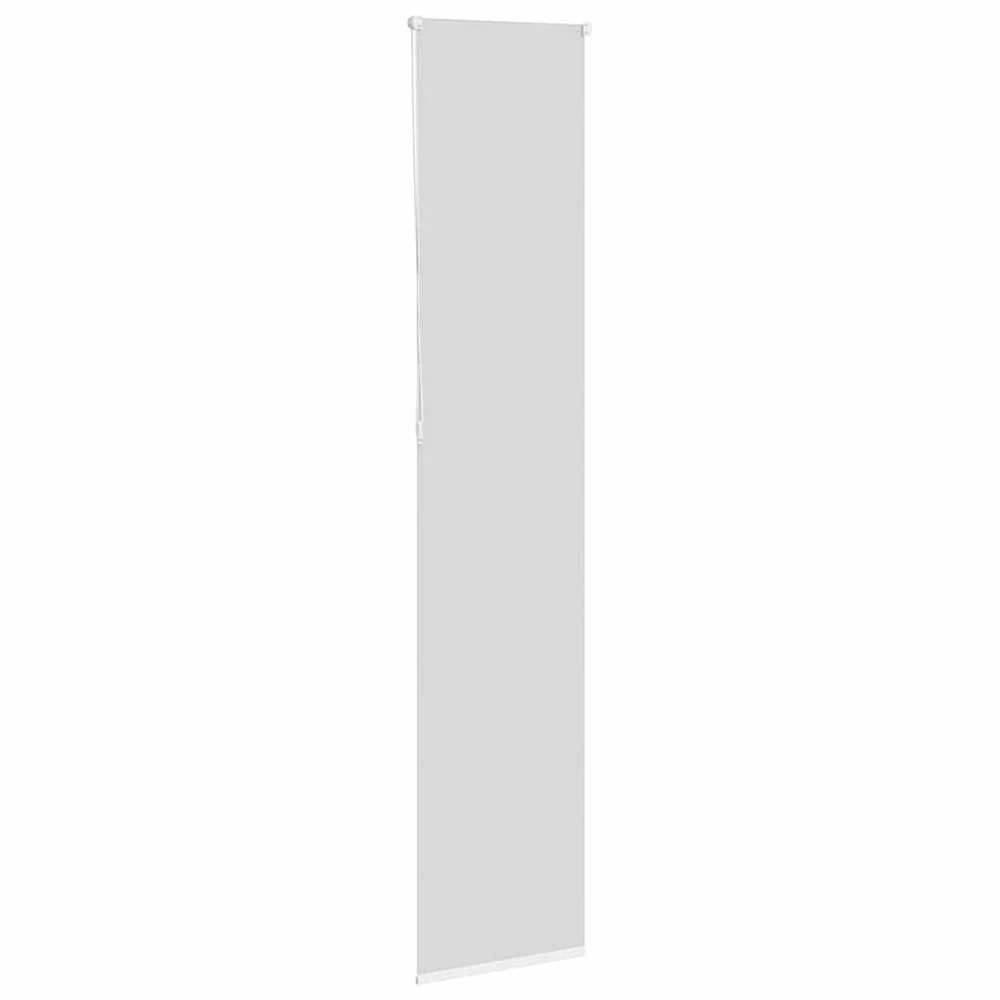 Naktinis roletas baltos spalvos 55x210 cm audinio plotis 50,7cm