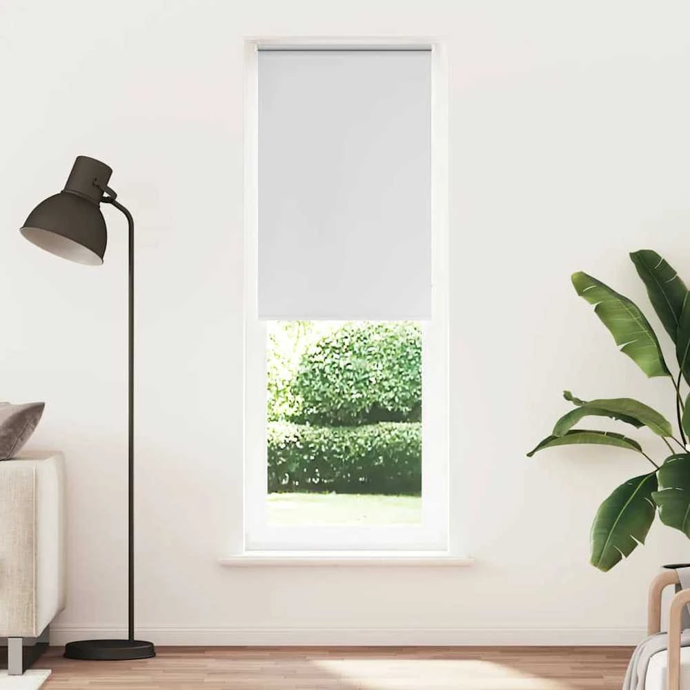 Naktinis roletas baltos spalvos 75x230 cm audinio plotis 70,7cm
